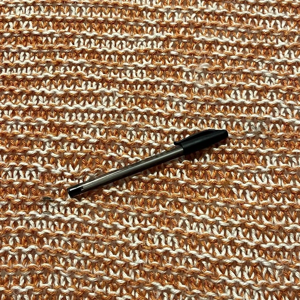 VTG Handmade Crochet Throw Blanket 60